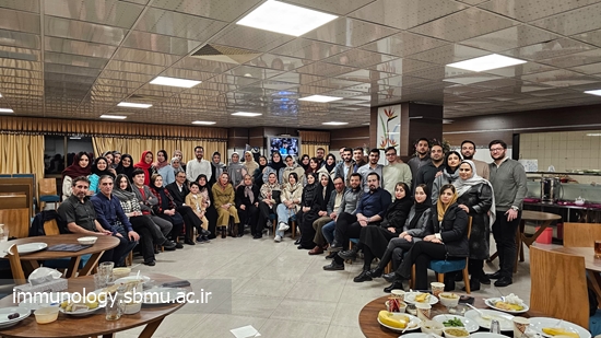 مراسم افطاری گروه ایمونولوژی اسفند 1403 